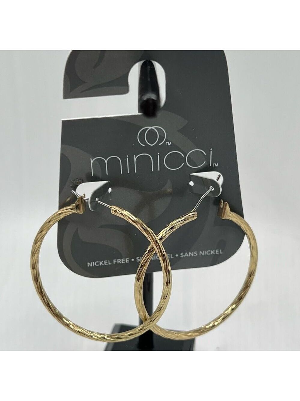Minicci Gold Earrings $16ea / 3 for $25